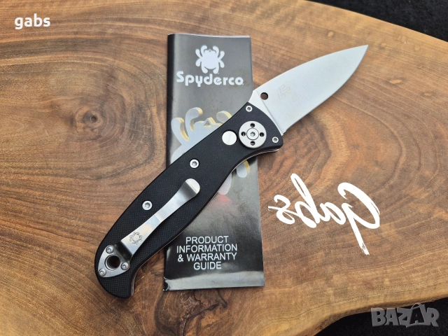 Автоматичен нож Spyderco Autonomy 2 C165GP2, снимка 8 - Ножове - 54750847