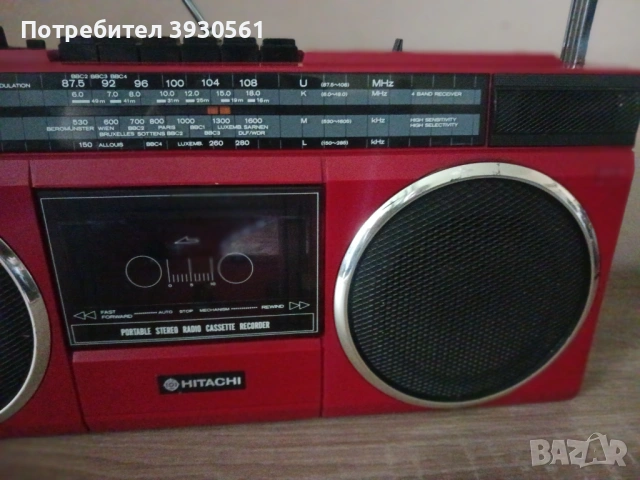 Радиокасетофон HITACHI TRK6830e, снимка 3 - Радиокасетофони, транзистори - 54721421