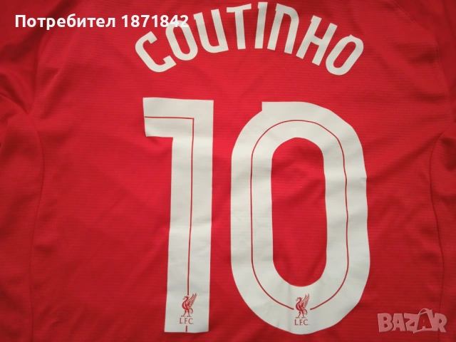 Футболна тениска COUTINHO 10/Liverpool, снимка 3 - Футбол - 54579960