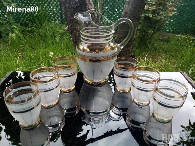Винтидж сервиз за вода 