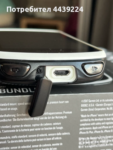Garmin Edge 1030 отлично състояние | Батерия като нова, снимка 8 - Аксесоари за велосипеди - 54222532