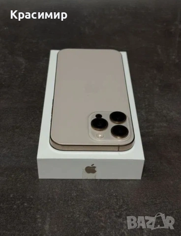 Apple iPhone 16 Pro , Desert ,Като Нов , 1Г, Гаранция!, снимка 3 - Apple iPhone - 54974358