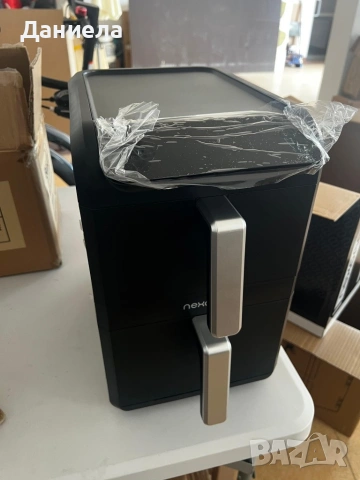 NexOne TwinFryer 11L – Двукамерен фритюрник с горещ въздух 2800W, две независими кошници, снимка 8 - Фритюрници - 55105774