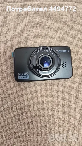 ORSKEY Full HD 1080P с предна и задна камера Камера за кола + 32GB карта