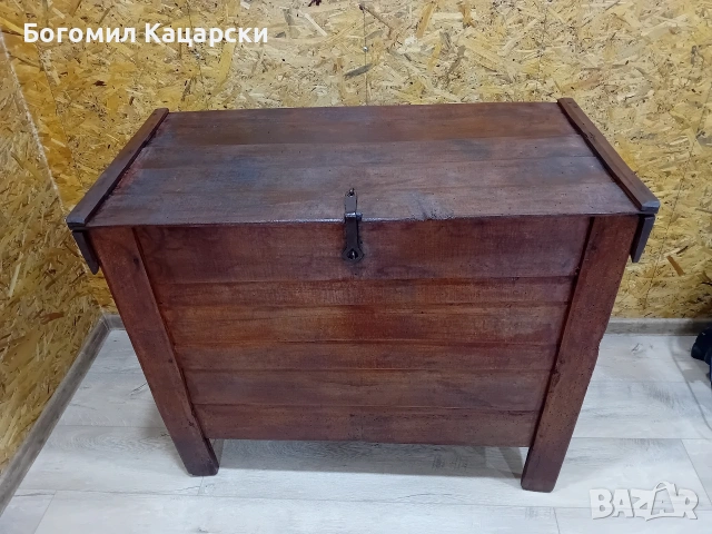 Стара букова ракла , снимка 2 - Ракли - 54886020
