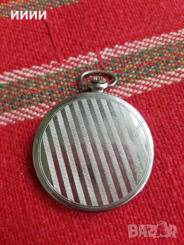 Джобен часовник Молния 15 камъка 2, снимка 2 - Антикварни и старинни предмети - 54269584