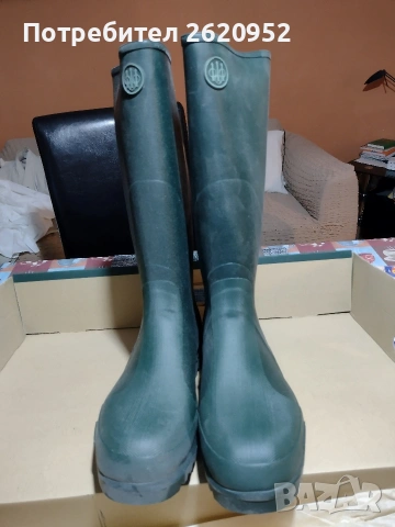Нови гумени ботуши Beretta – размер 44, снимка 3 - Екипировка - 54072542