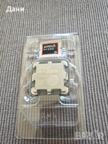 Процесор  AMD Ryzen 7 7800x3d cache, снимка 4 - Процесори - 55523817