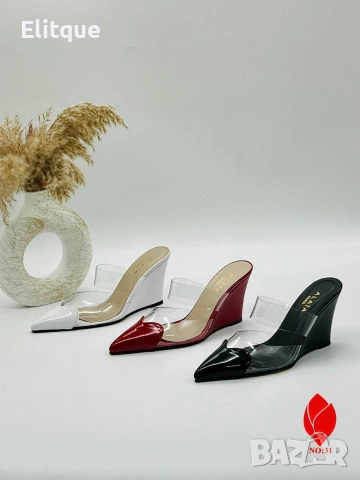 обувки на платформа/ток alaia prada ysl saint laurent , снимка 3 - Дамски ежедневни обувки - 54372856