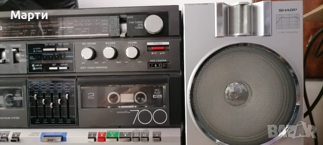Sharp gf 700 , снимка 4 - Радиокасетофони, транзистори - 54890980