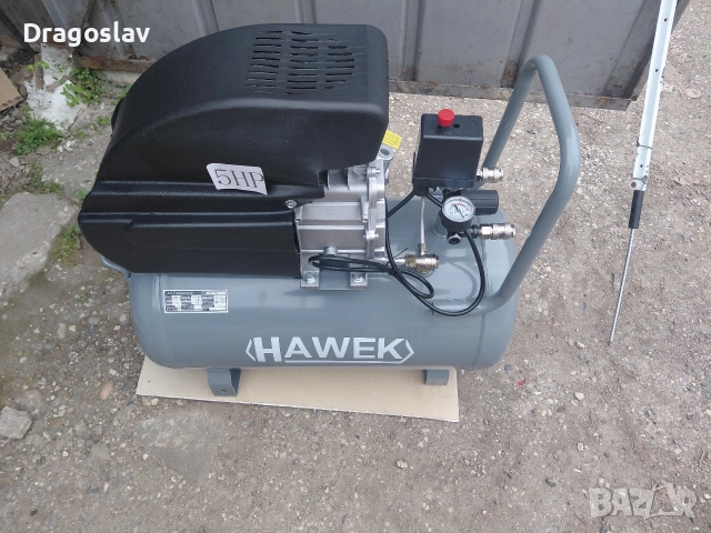Prodavam kompresor 50 lit.HAWEK., снимка 2 - Други машини и части - 54746401