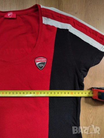 Ducati Corse - дамски потник , тениска, снимка 12 - Тениски - 55078686