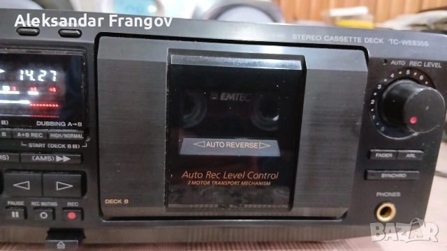 SONY TC - WE825S stereo cassete deck, снимка 3 - Декове - 55154197