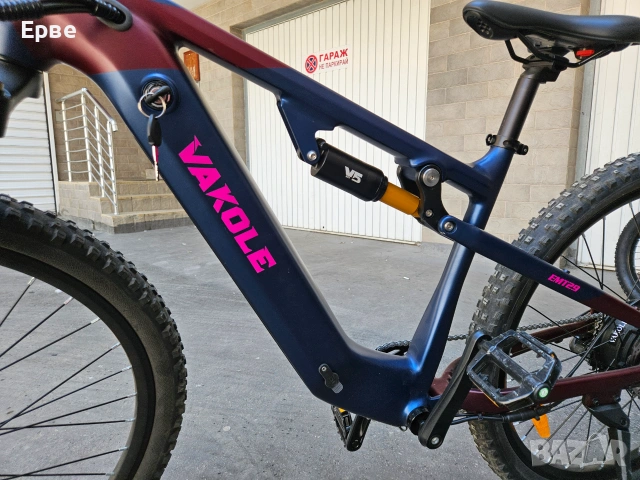 Продавам мощен електрически велосипед Vakole EMT29 (29") – Като нов!, снимка 4 - Велосипеди - 54987814