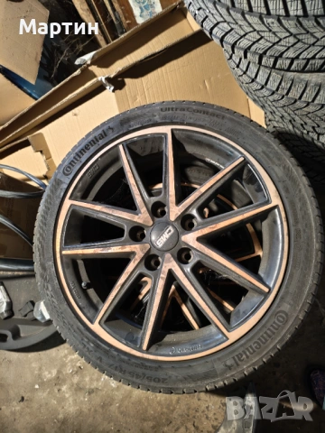 Джанти 17" CMS C30 5x114.3 + Continental UltraContact