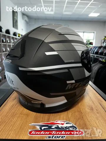 TОП ЦЕНА Мото каска за мотор MT Helmets Thunder 3 ,XS 53-54см.,вградени очила,2 виз. 195.56 лв. / 99, снимка 5 - Аксесоари и консумативи - 55496307