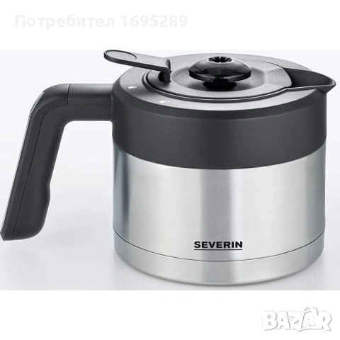 Капкова кафемашина KA 5763 CAPRICE, сребриста, Severin, снимка 6 - Кафемашини - 55010105