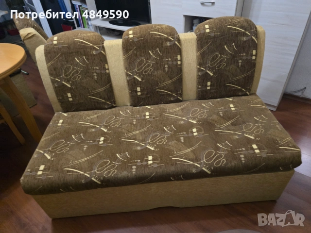 Ъглов разтегателен диван, снимка 2 - Дивани и мека мебел - 54821950