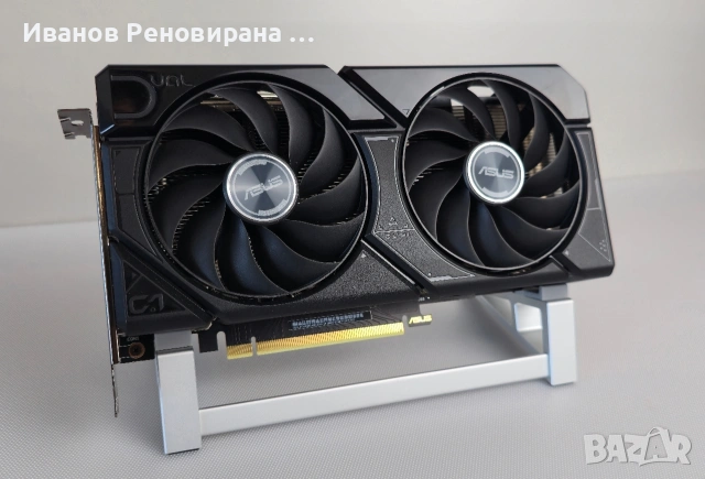 Видео карта Asus Dual RTX 4060 ti 8GB GDDR6 Nvidia GeForce, снимка 2 - Видеокарти - 54884073