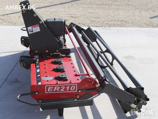 Активна ротационна брана за трактор GeoTech PRO 210 | 210 см | 50–60 к.с., снимка 7 - Селскостопанска техника - 55324575