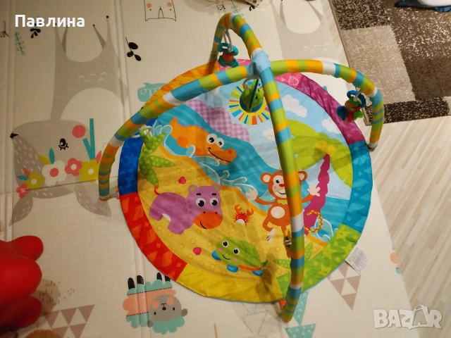 Бебешка активна гимнастика с детски играчки, снимка 2 - Играчки за стая - 55223618