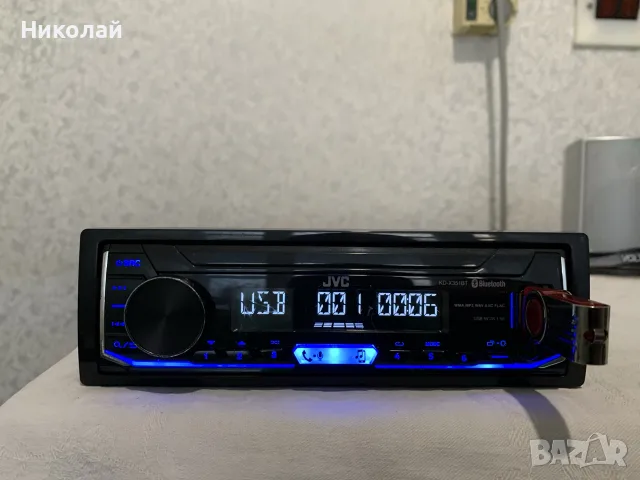 Авто радио JVC Bluetooth, снимка 3 - Аксесоари и консумативи - 55468002