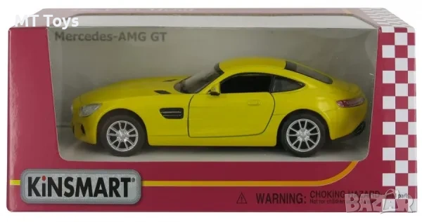 Метална кола Mercedes-AMG GT - 1:36