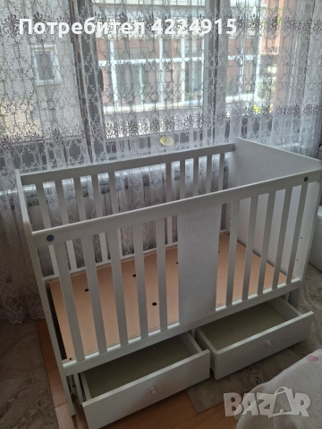 Детско легло Arbor + подарък матрак 60/120+протектор, снимка 4 - Бебешки легла и матраци - 55071137