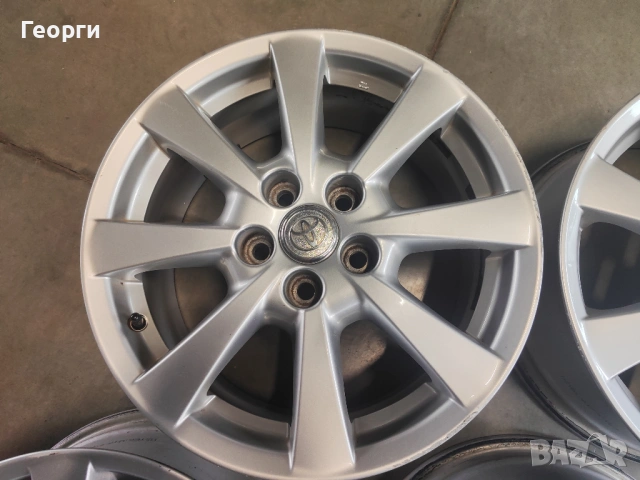 4бр.алуминиева джанта 17цола за Toyota 5x114,3, снимка 5 - Гуми и джанти - 54105937