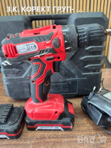 Акумулаторен винтоверт Raider RD-CDL29 – комплект, снимка 3 - Други инструменти - 54320228