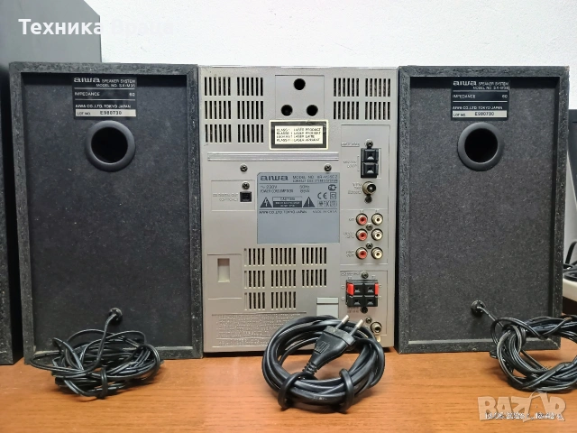 Аудио система AIWA. Made in Japan. Чудесен звук.  Изпращам видео. , снимка 7 - Аудиосистеми - 54560567