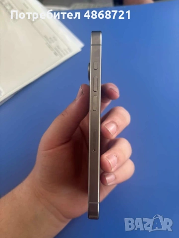 Iphone 15 pro natural titanium , снимка 3 - Apple iPhone - 55102069