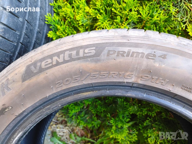 4бр. 205 55 16 Hankook Ventus Prime 4, снимка 4 - Гуми и джанти - 54661782