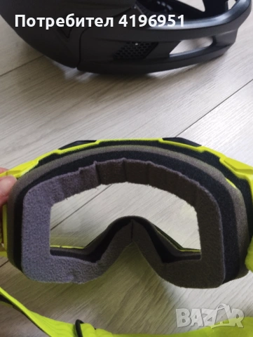 Каска за велосипед - комлект с маска/очила , снимка 9 - Други - 54124207