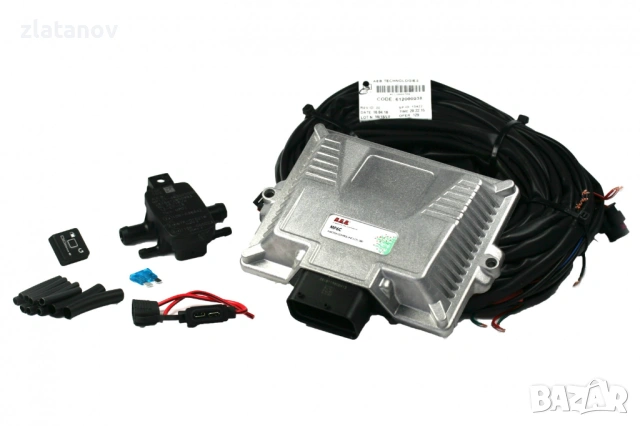 Италиански газов инжекцион 6 цилиндъра с бутилка и 2г. гаранция