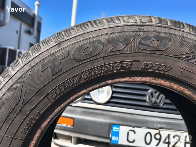 Летни Гуми Toyo195/65/15" Перфектни , снимка 6 - Гуми и джанти - 54132617