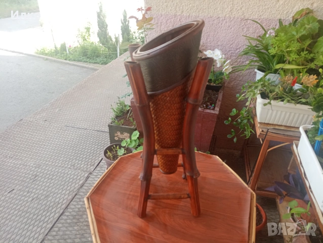 Ваза за сухи цветя, снимка 4 - Декорация за дома - 54786549