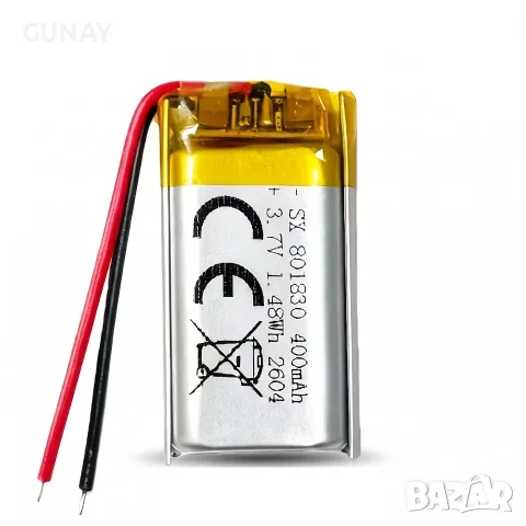 LITER ENERGY 3.7V Li-Po Батерии 450835 651723 402030 502030 101920 801825 602030 602040 Li-ion, снимка 10 - Друга електроника - 55481473