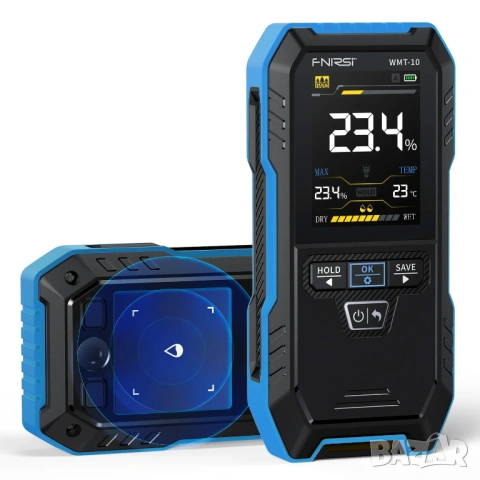 FNIRSI WMT-10 влагомер за дърво и стени (безконтактен, индуктивен)
