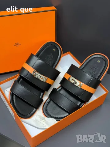 мъжки чехли hermes , снимка 2 - Мъжки чехли - 55342827