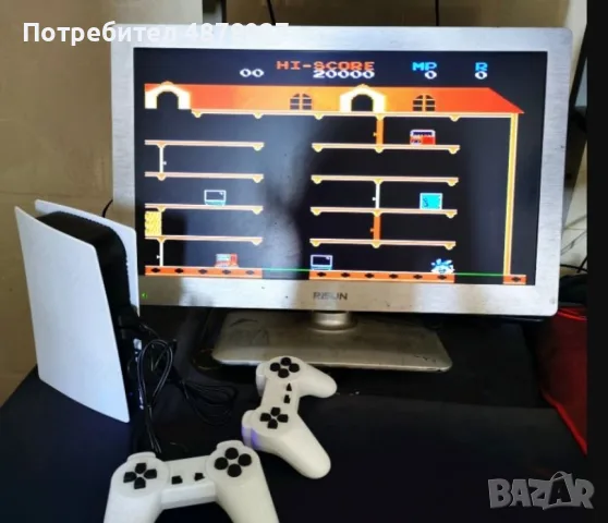 Мини конзола с 2 джойстика и 200 вградени игри PST1, снимка 4 - Други игри и конзоли - 55372602
