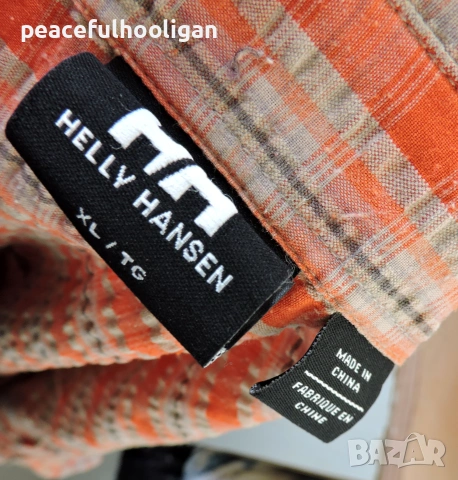 Helly Hansen мъжка туристическа риза – XL, снимка 12 - Ризи - 54986241