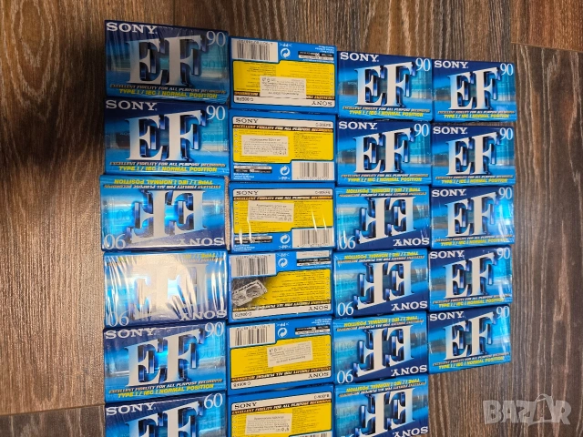Продавам аудио касетки Sony EF-90 , снимка 4 - Аудио касети - 54657208
