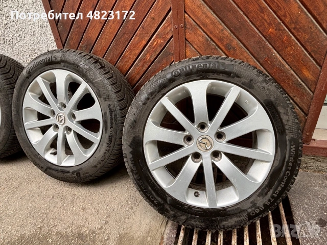 Алуминиеви джанти за Мазда 3 16 цола, снимка 4 - Гуми и джанти - 54490442