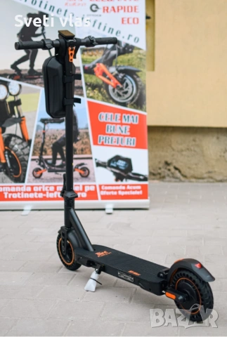 Електрическа тротинетка  Kugoo S1 MAX 40 км пробег 31 км макс скорост БАРТЕР, снимка 2 - Скейтборд, ховърборд, уейвборд - 54413770