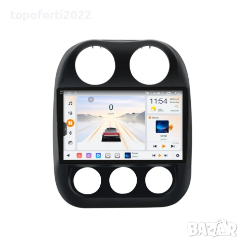 Мултимедия за Jeep Compass / Patriot (2010-2015) с CarPlay и Android Auto + Подарък камера, снимка 2 - Аксесоари и консумативи - 55077048