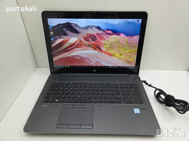+Гаранция! Лаптоп hp Zbook 15 G4 Intel Core i7-7820HQ / QUADRO M2200 4GB / 16GB RAM