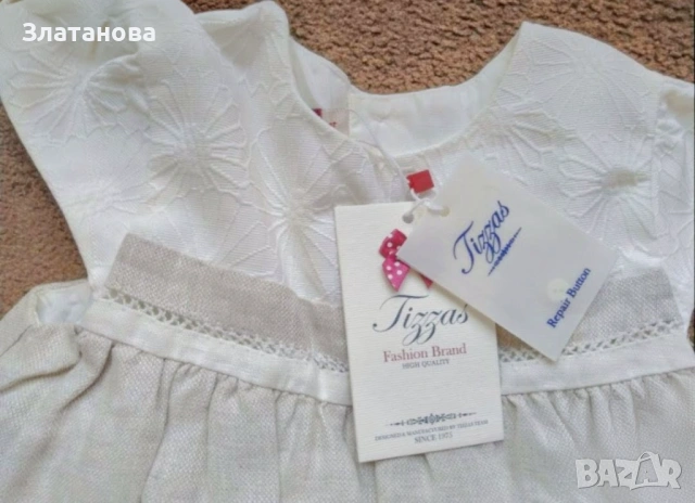 Лятна рокля Tizzas 4г., снимка 2 - Детски рокли и поли - 40080633
