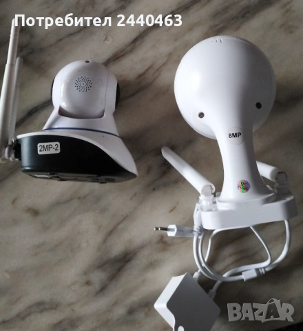 Две IP камери с WiFi и LAN за видеонаблюдение, снимка 3 - Камери - 54723973