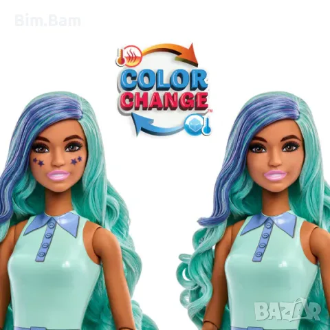 Оригинална ароматизирана кукла в чаша Barbie® Pop Reveal™ Berry Bubble / Green tea, снимка 6 - Кукли - 55380616